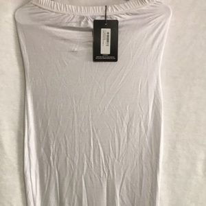 White maxi dress size medium